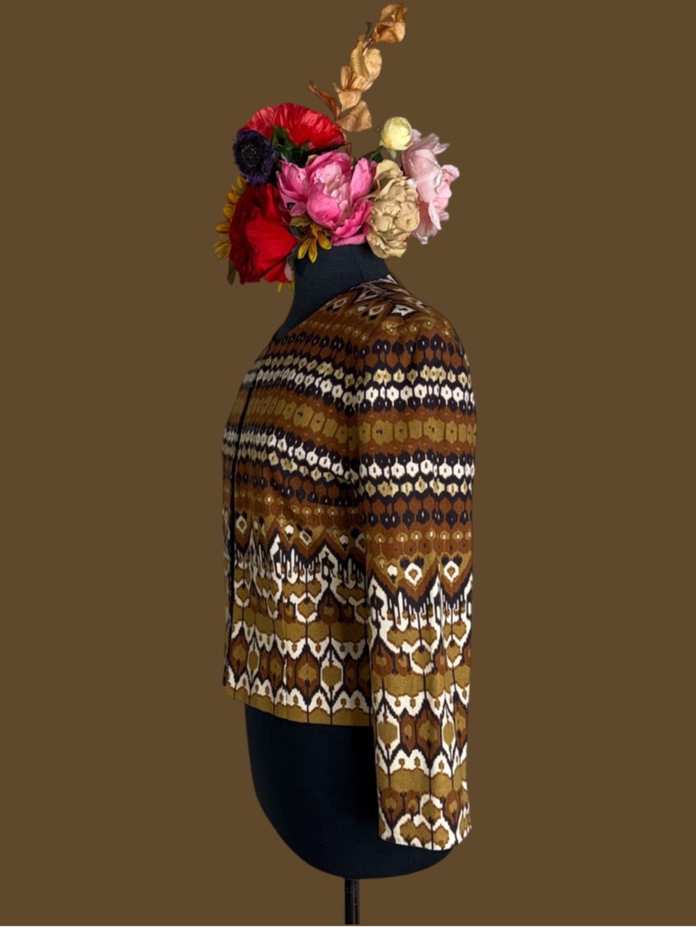 Jessica Howard patterned linen jacket - Picture 4 of 15